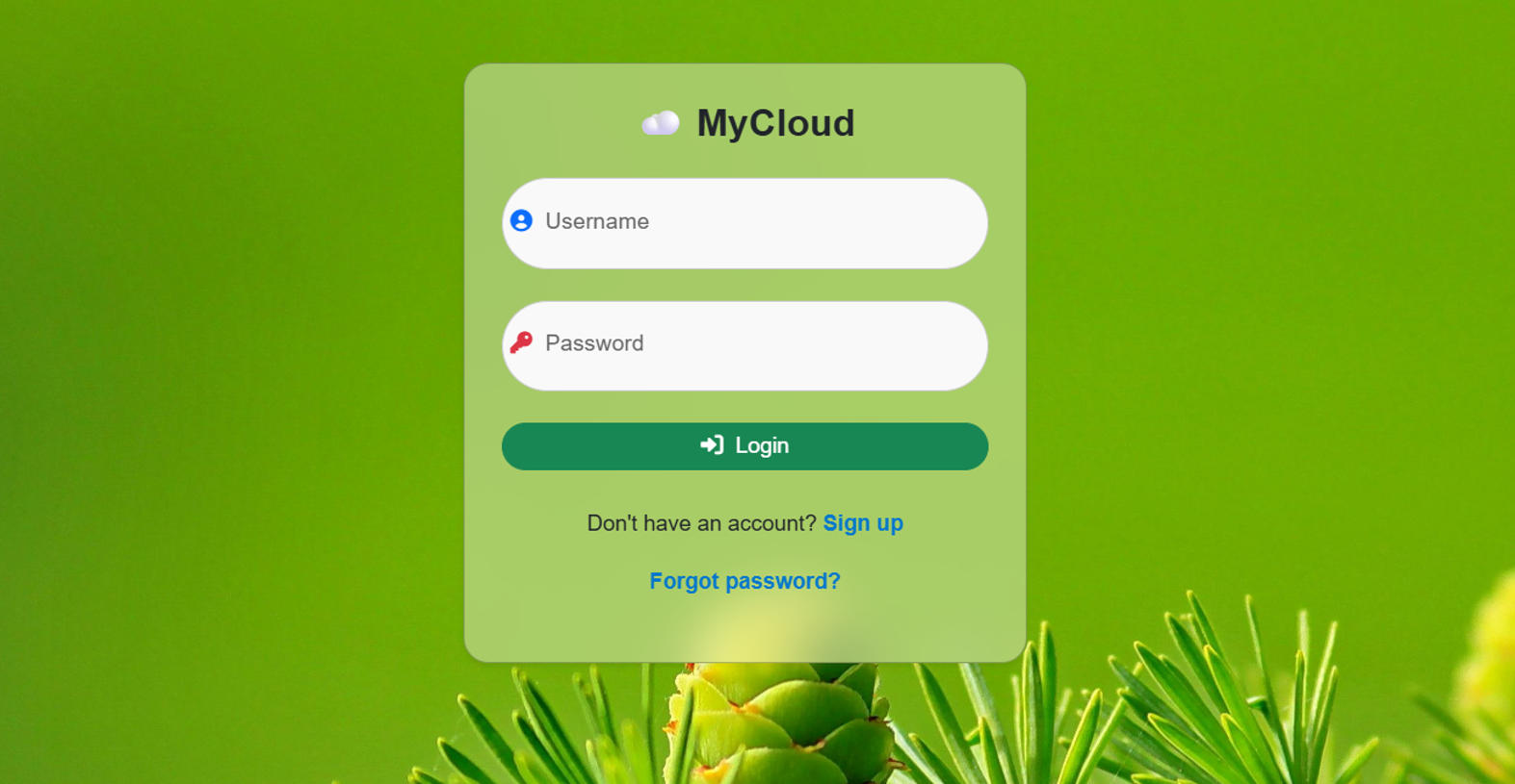 MyCloud File Sharing 